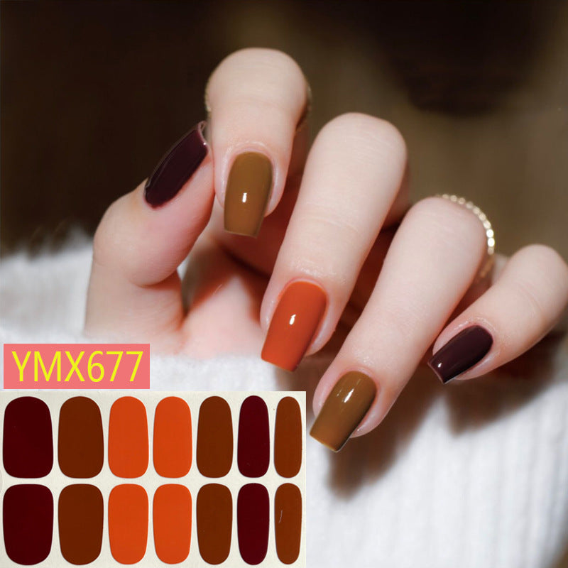 Nail Wraps Stickers YM020