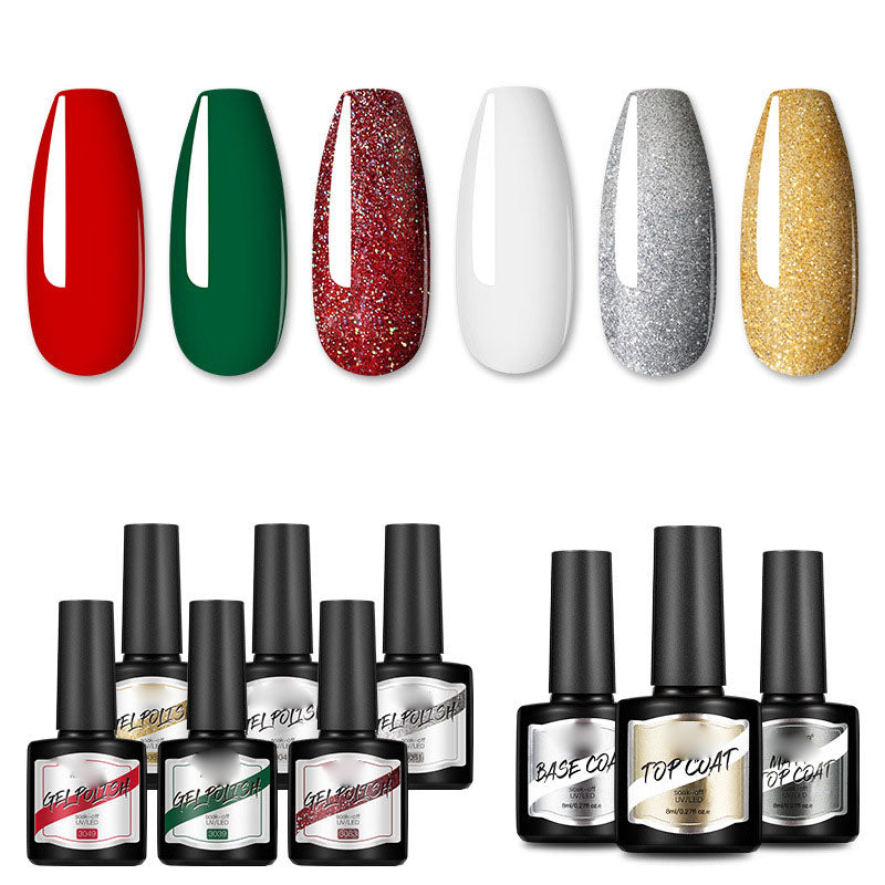 NGRO048 Nail Polish Glue Set 8ML Plastic Bottle