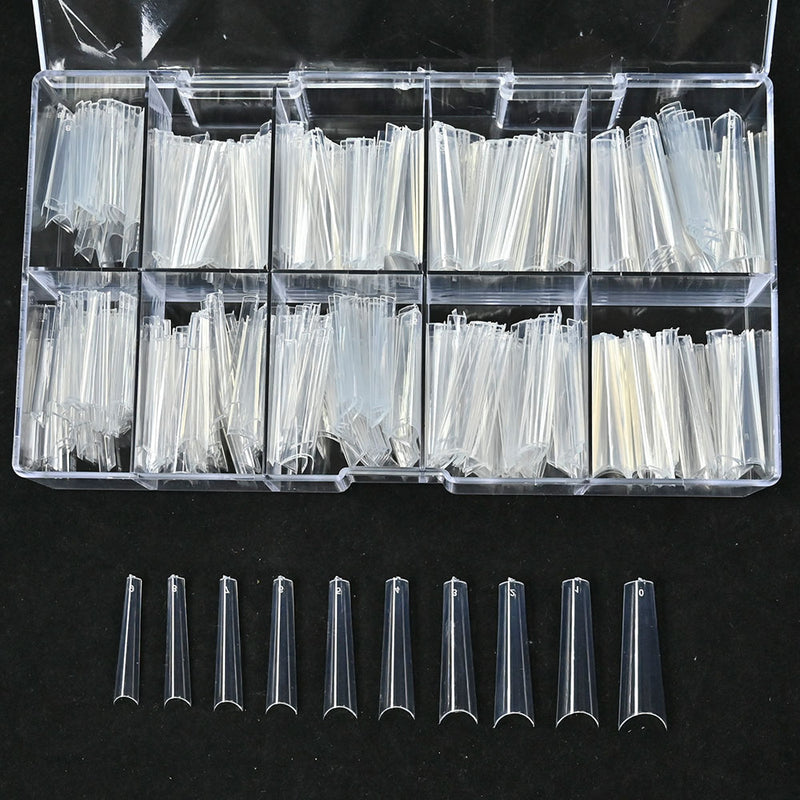 TD15 4cm Curved French Coffin Press Tips 0-9