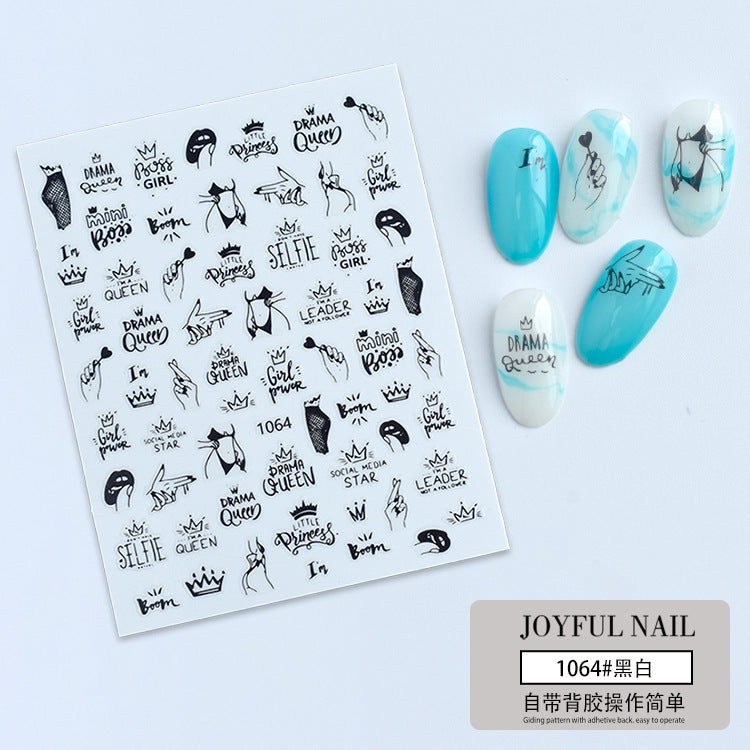 Nail Stickers JNS077