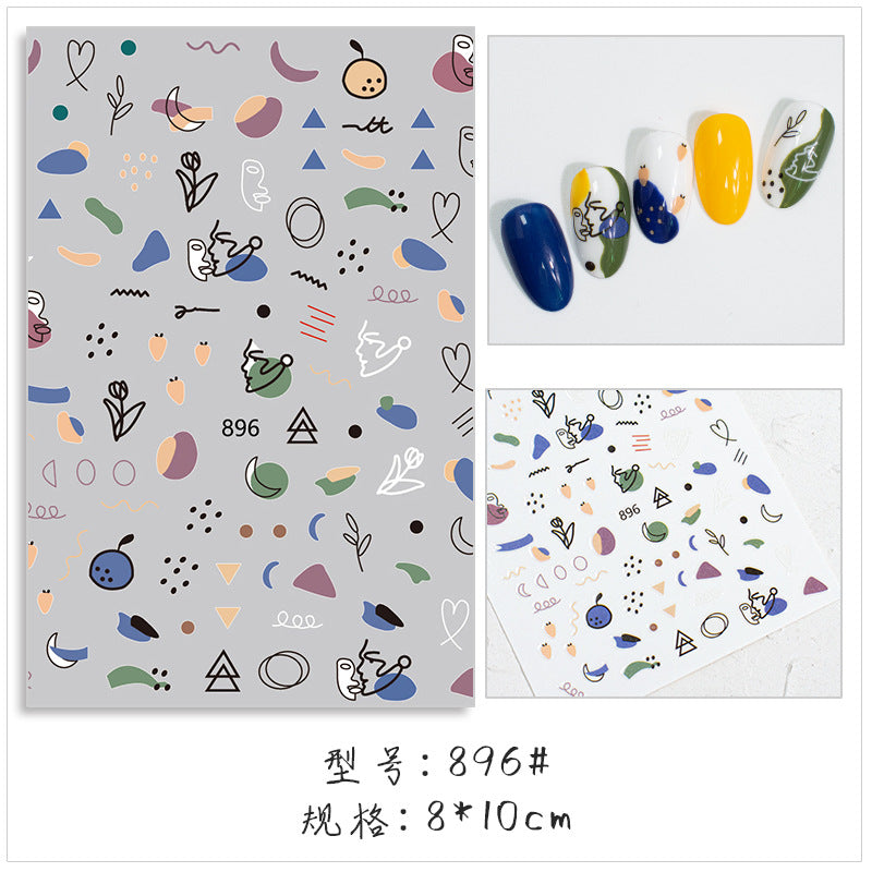 Nail Stickers JNS050