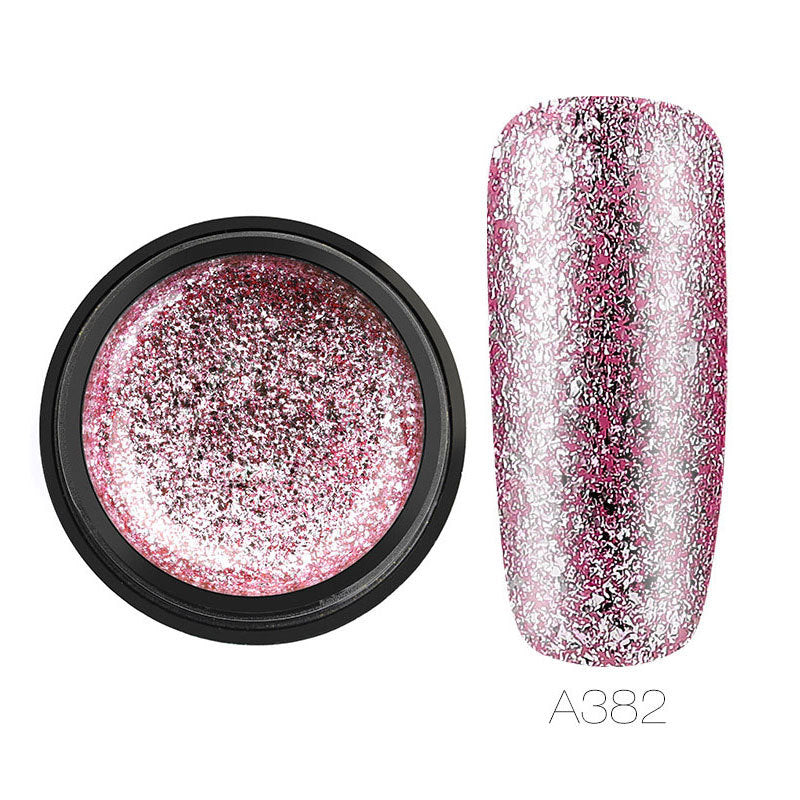NGRO106 Sparkling Bright Platinum Nail Gel 5ML