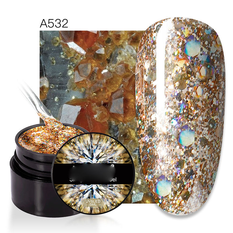 NGRO104 Sparkling Diamond Bright Sequin Nail Glue