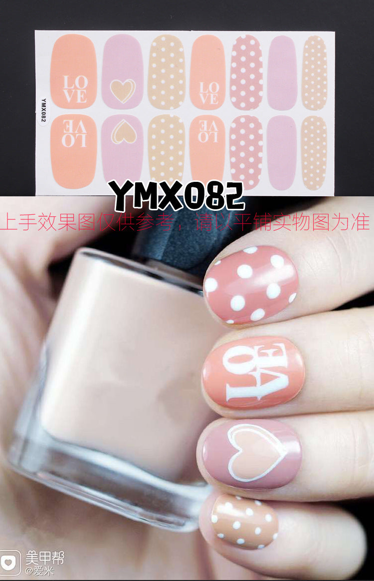 Nail Wraps Stickers YM006