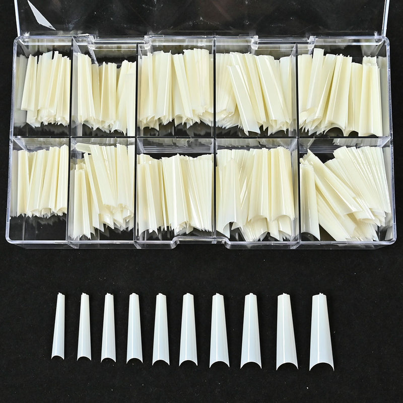 TD15 4cm Curved French Coffin Press Tips 0-9