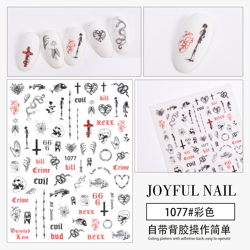 Nail Stickers JNS079