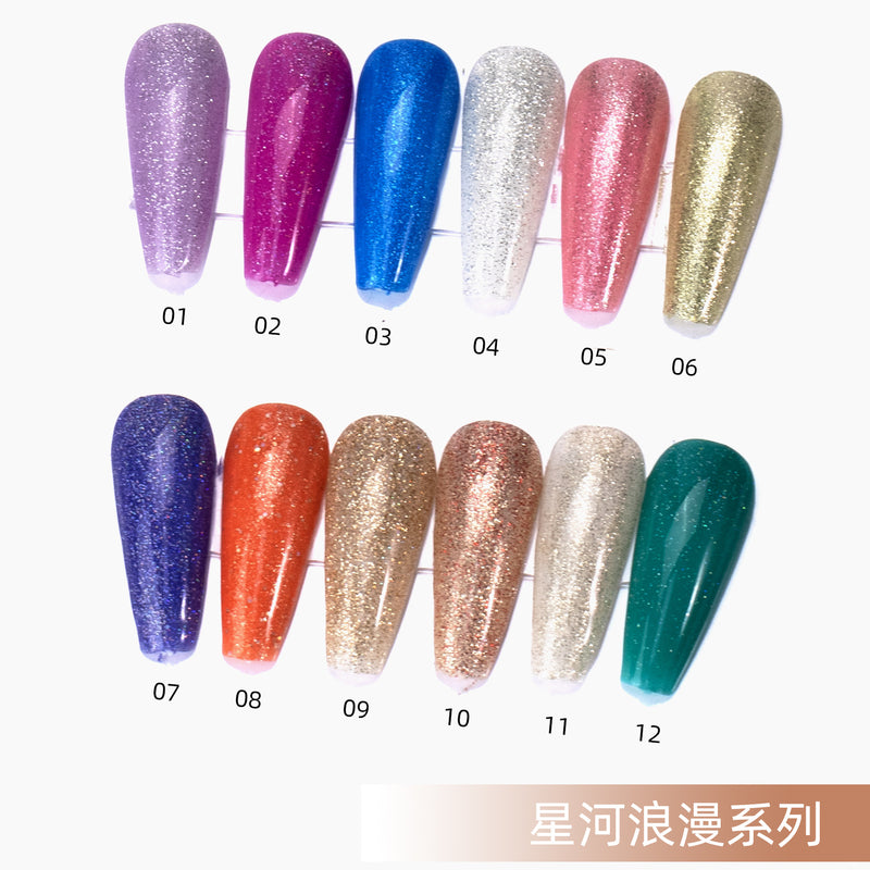 NGMB003 12 sticks of nail polish gel set