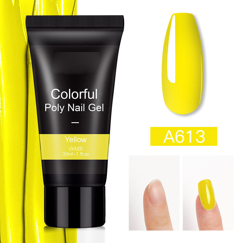 NGRO075 solid pure color crystal extension glue 30ML