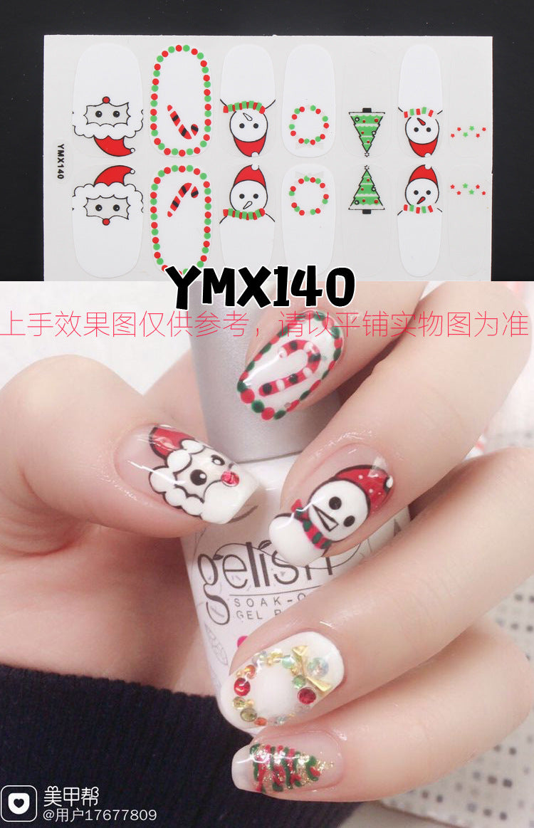 Nail Wraps Stickers YM003
