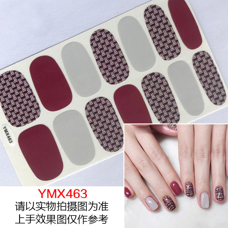 Nail Wraps Stickers YM011