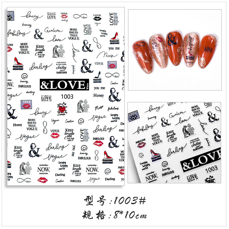 Nail Stickers JNS068