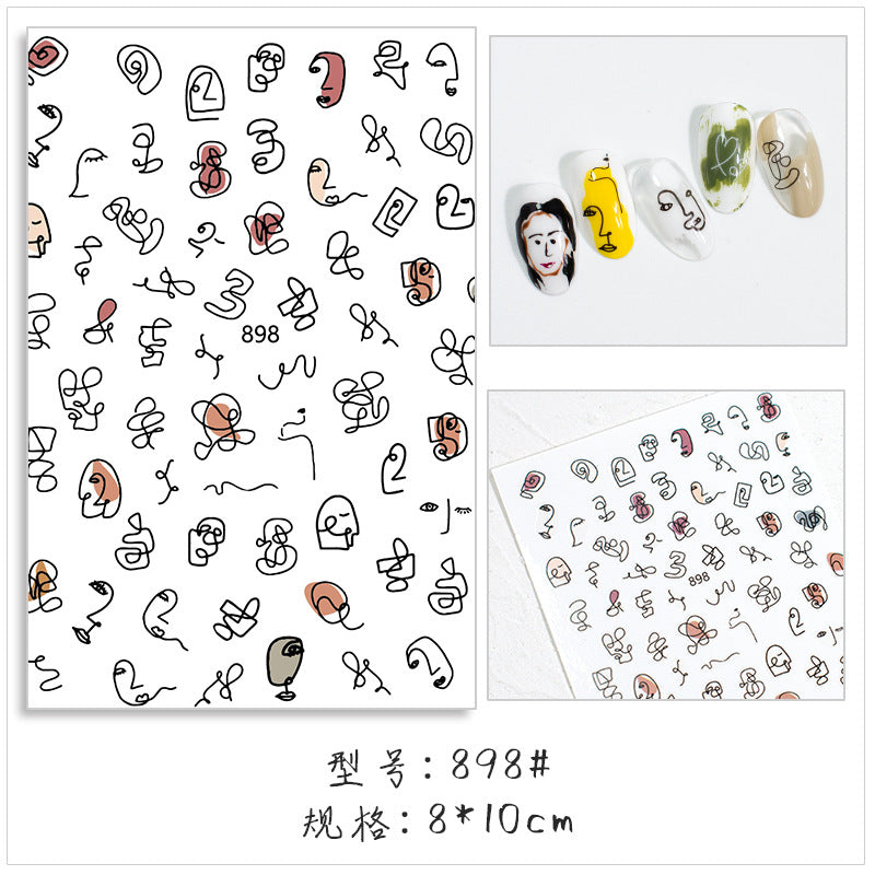 Nail Stickers JNS050