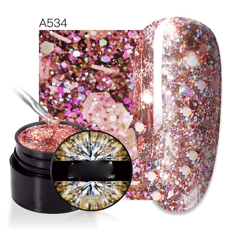 NGRO104 Sparkling Diamond Bright Sequin Nail Glue
