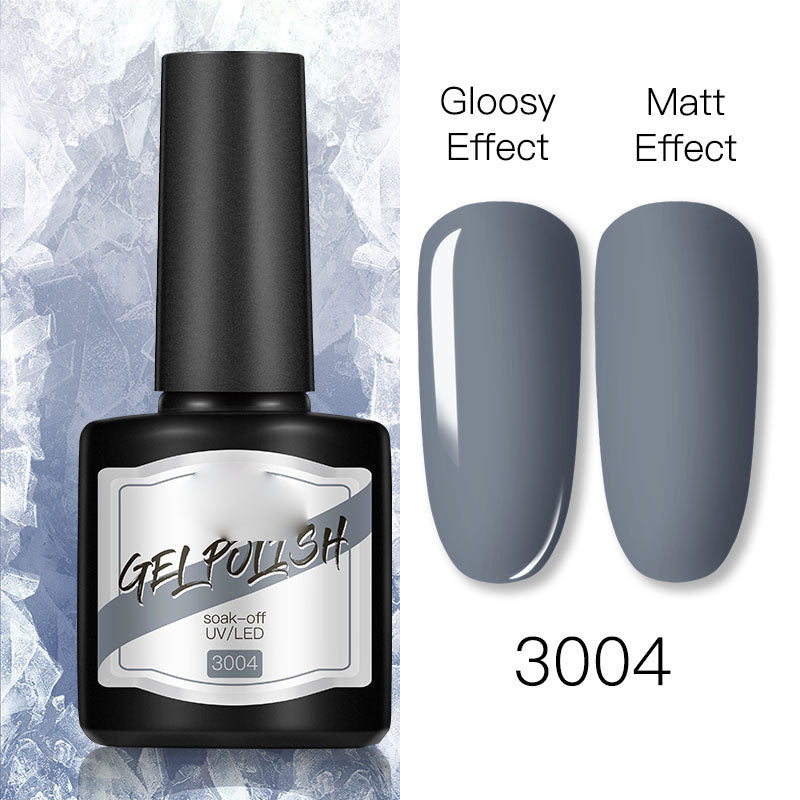 NGRO045 70 color nail polish glue 8ML plastic bottle