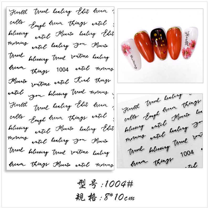 Nail Stickers JNS068