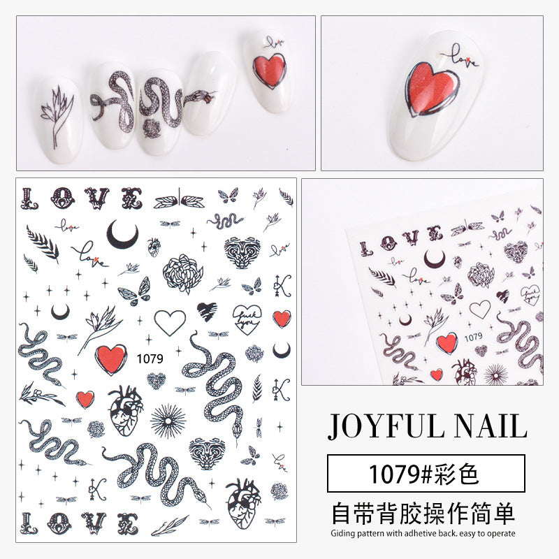 Nail Stickers JNS079
