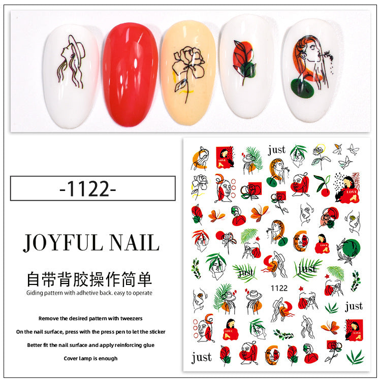 Nail Stickers JNS084