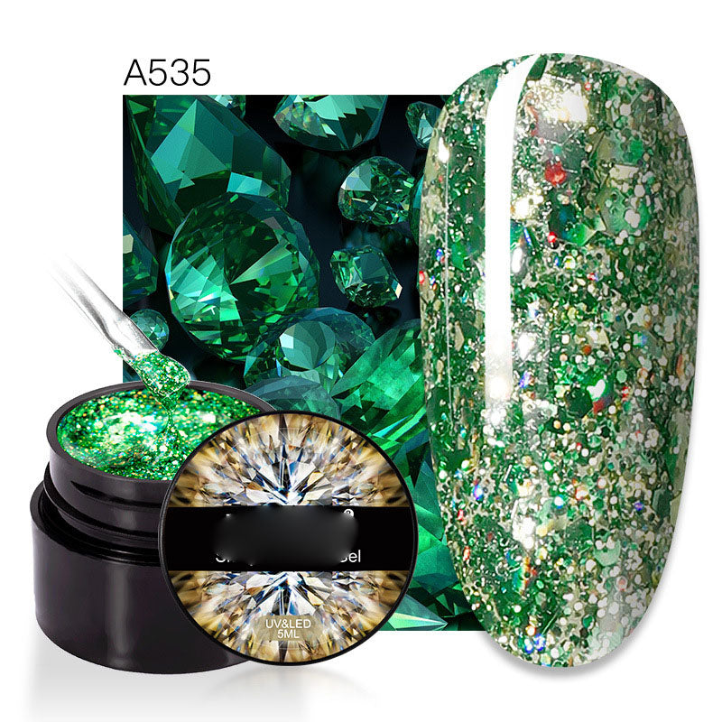 NGRO104 Sparkling Diamond Bright Sequin Nail Glue
