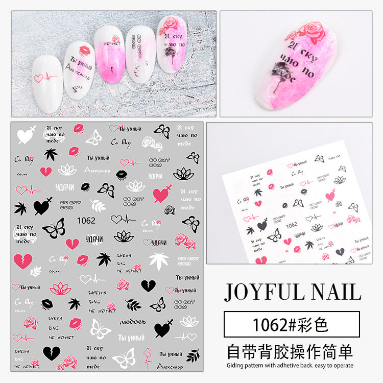 Nail Stickers JNS076