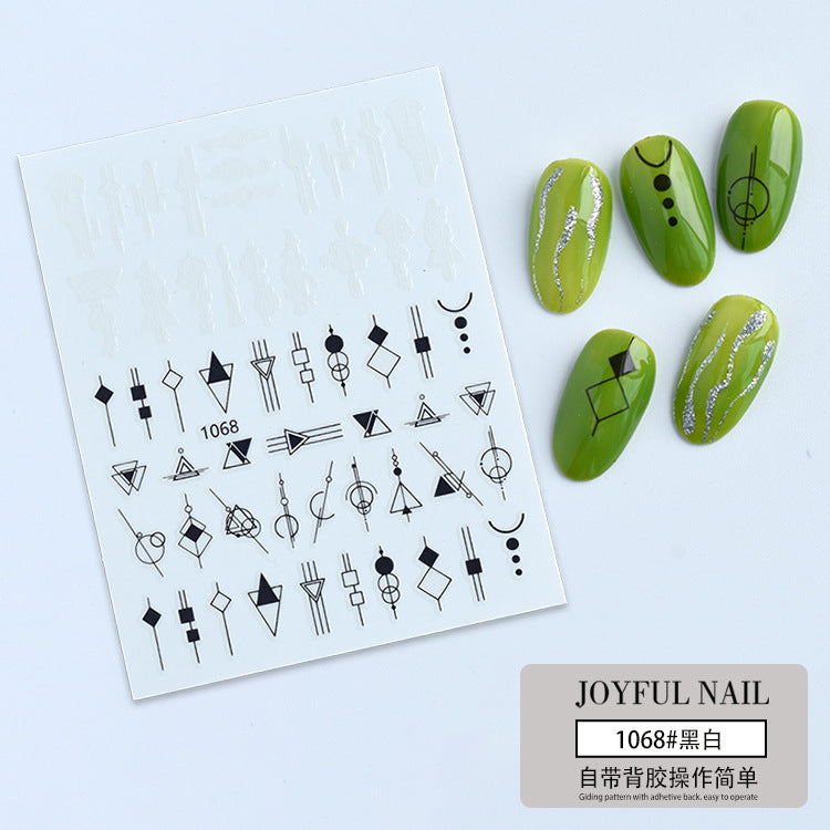Nail Stickers JNS077