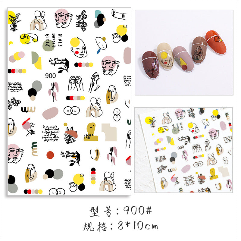 Nail Stickers JNS050