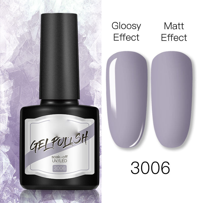 NGRO045 70 color nail polish glue 8ML plastic bottle