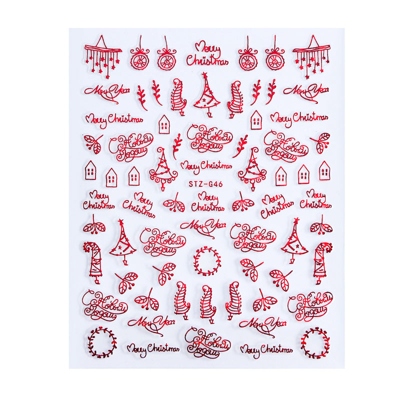Nail Stickers NS048