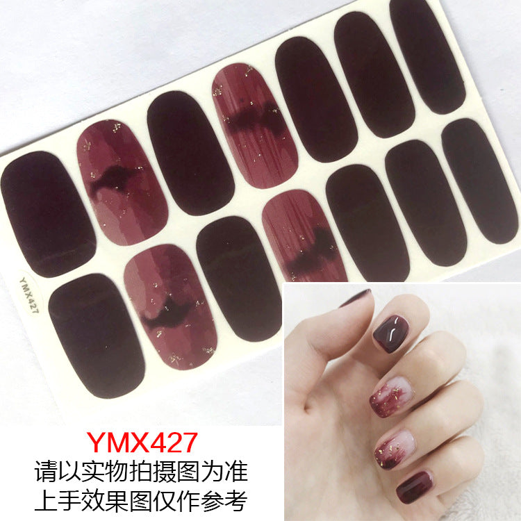 Nail Wraps Stickers YM012