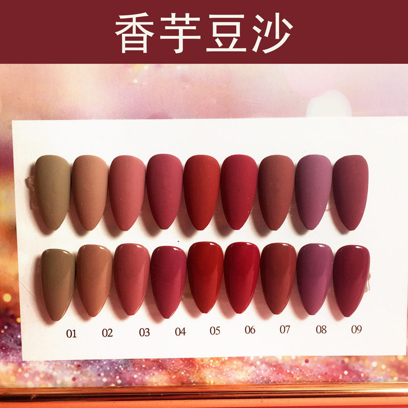 NGPF049 Customized ice-penetrating jade nail polish, resin base nail polish