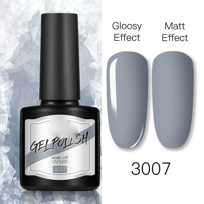 NGRO045 70 color nail polish glue 8ML plastic bottle