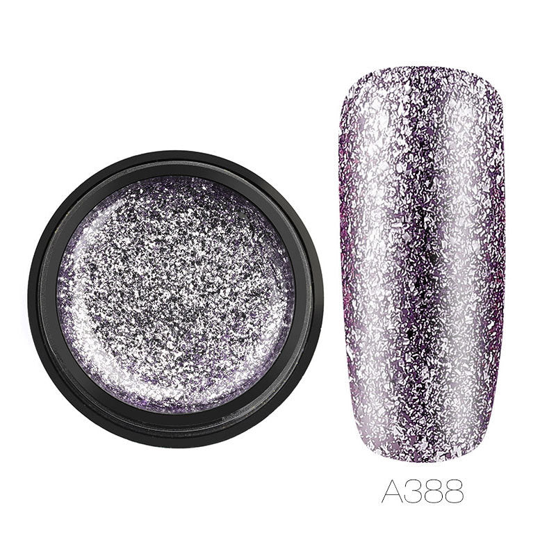 NGRO106 Sparkling Bright Platinum Nail Gel 5ML
