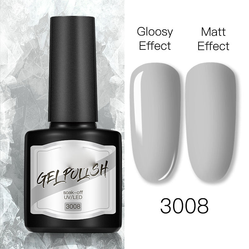 NGRO045 70 color nail polish glue 8ML plastic bottle