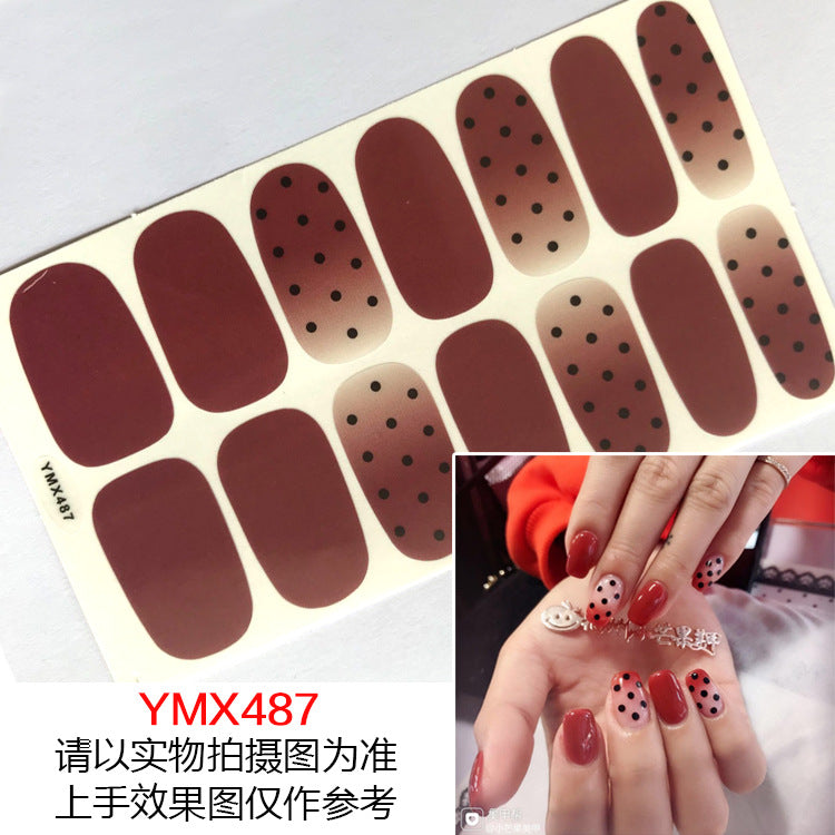 Nail Wraps Stickers YM015
