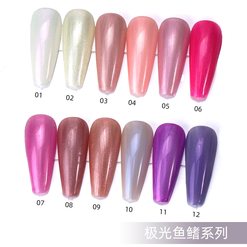 NGMB003 12 sticks of nail polish gel set