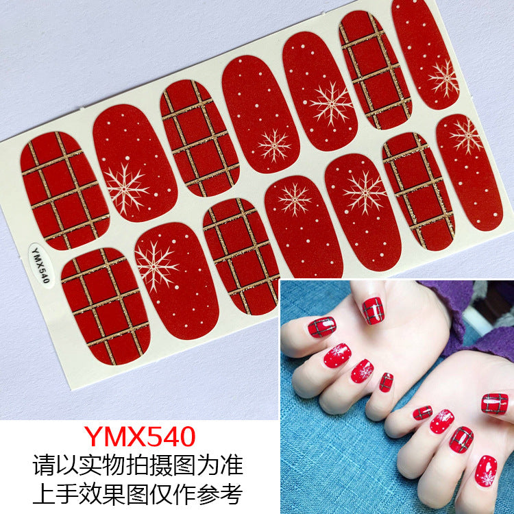 Nail Wraps Stickers YM018