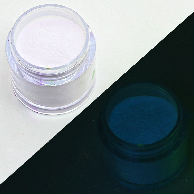 FA121 12colors Acrylictips Build Powder Glow in the Dark 3in1 Dipping Acrylic Powder Flashing Luminous Pigment Nail Glowing Acrylic 10