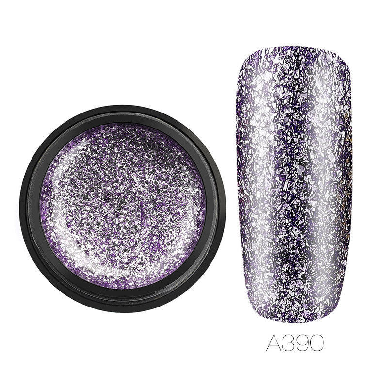 NGRO106 Sparkling Bright Platinum Nail Gel 5ML