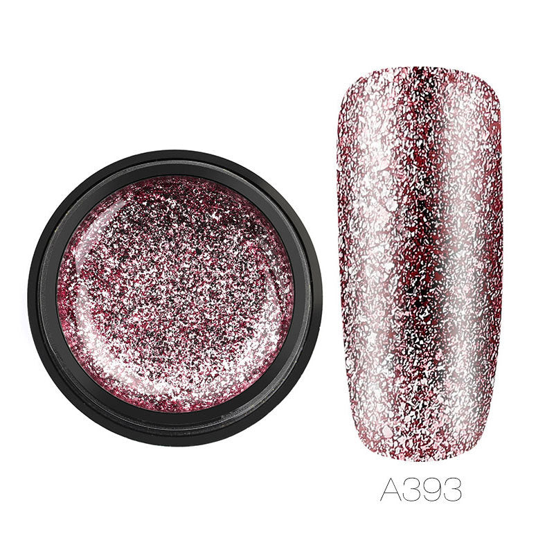NGRO106 Sparkling Bright Platinum Nail Gel 5ML