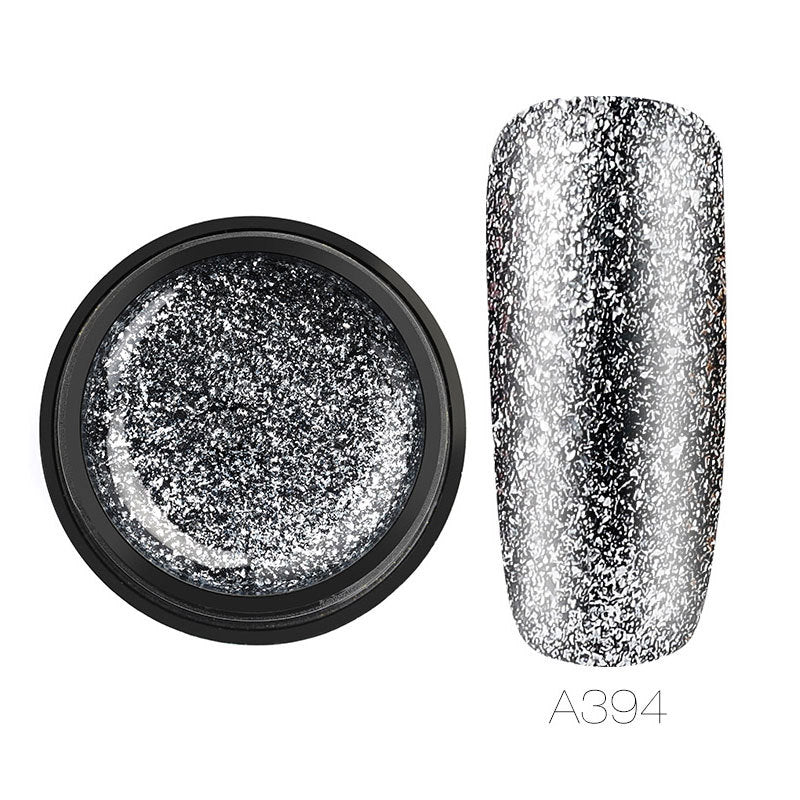 NGRO106 Sparkling Bright Platinum Nail Gel 5ML