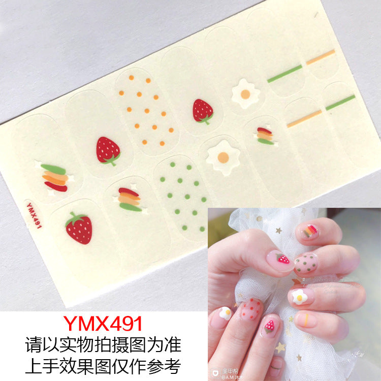 Nail Wraps Stickers YM015