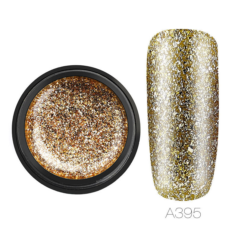 NGRO106 Sparkling Bright Platinum Nail Gel 5ML