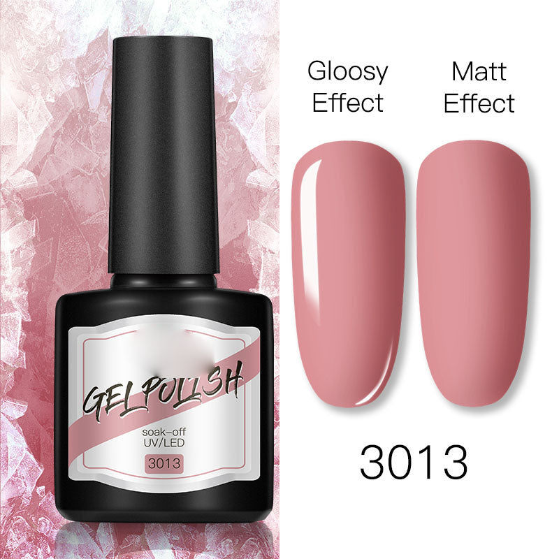 NGRO045 70 color nail polish glue 8ML plastic bottle