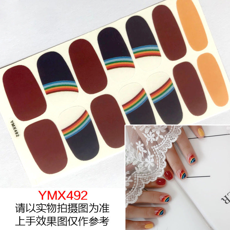 Nail Wraps Stickers YM015