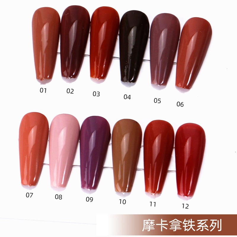 NGMB003 12 sticks of nail polish gel set