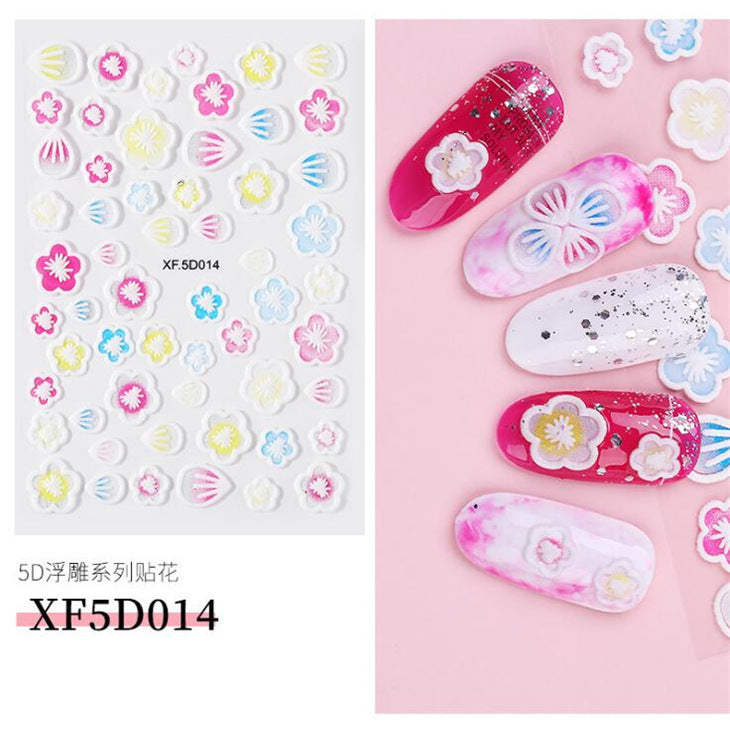 5D Nail Stickers  NSF001