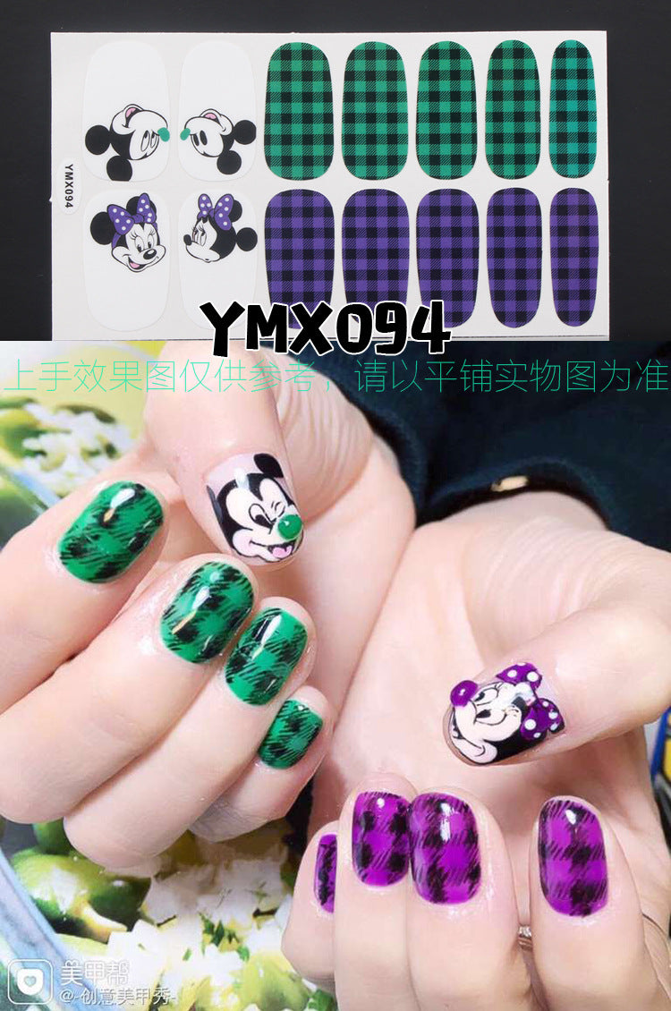 Nail Wraps Stickers YM006