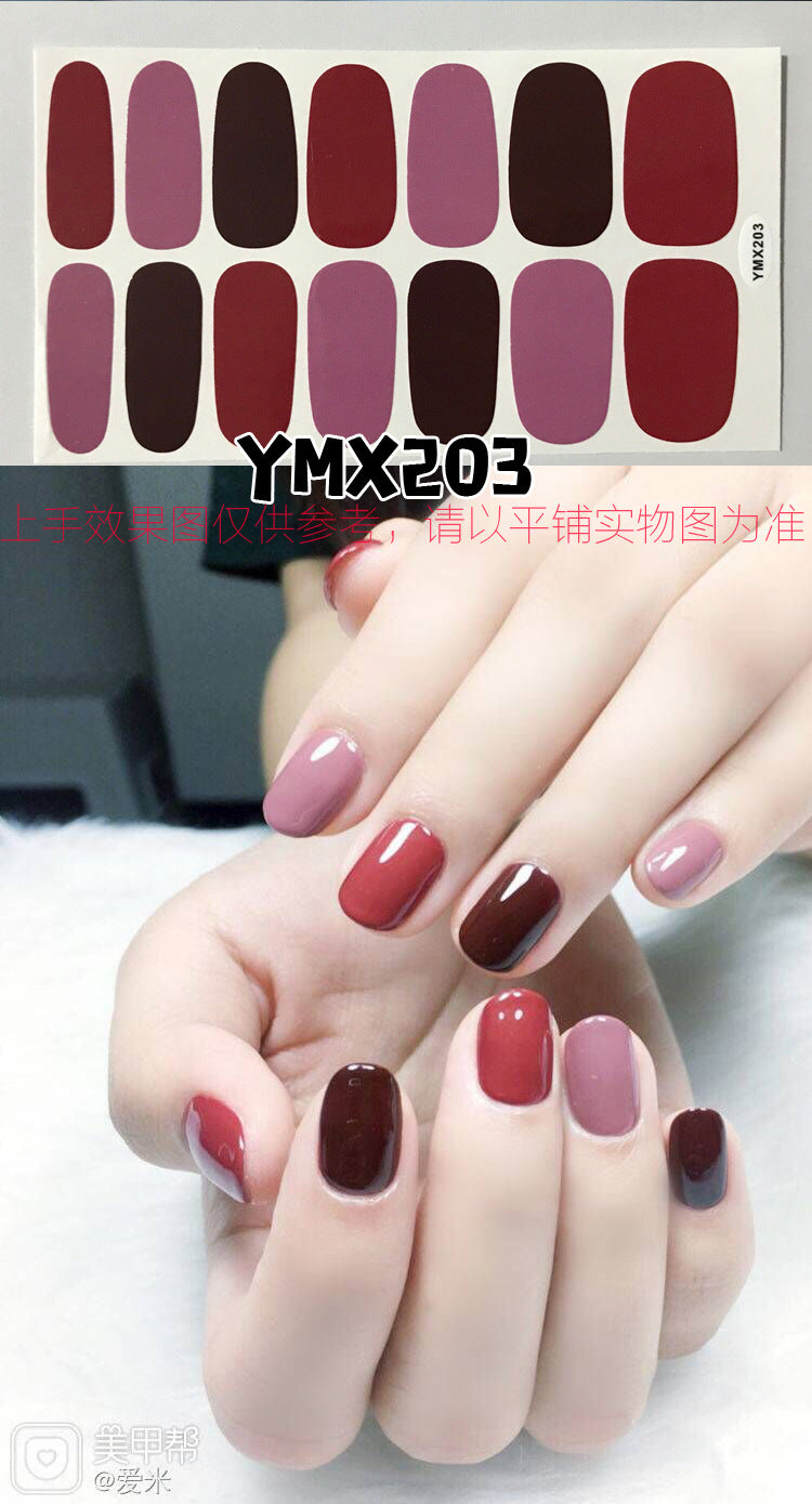 Nail Wraps Stickers YM019