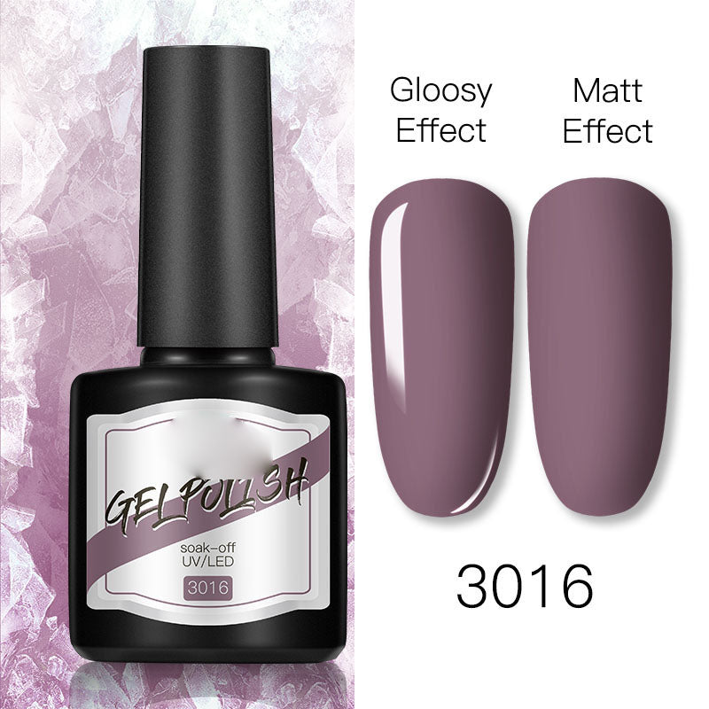 NGRO045 70 color nail polish glue 8ML plastic bottle