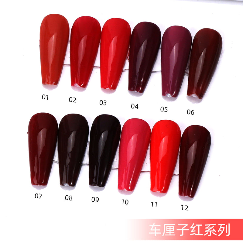 NGMB003 12 sticks of nail polish gel set