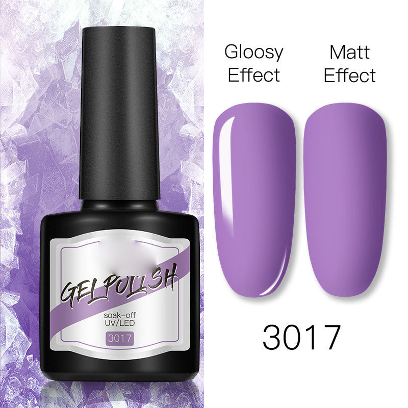 NGRO045 70 color nail polish glue 8ML plastic bottle